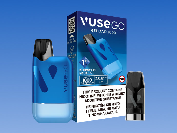 Vuse Go Reload Vape Kits | Blueberry Menthol | Vuse NZ