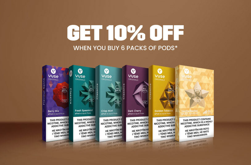 Vuse NZ - 6 PACK e LIQUID DEAL