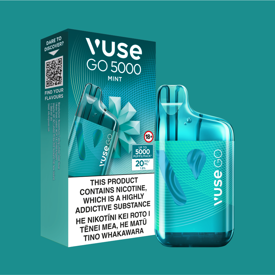 Vuse Go 5000 Disposable Vape Box Mint Vuse NZ