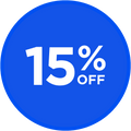 Subscribe & Save 15% off icon