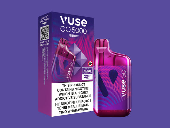 Vuse Go 5000 Disposable Vape Box - Berry