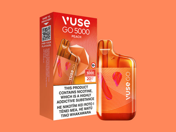 Vuse Go 5000 Disposable Vape Box - Peach