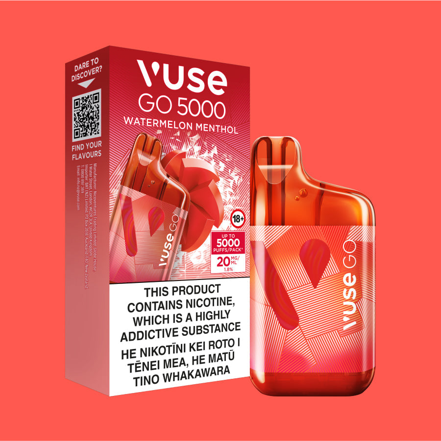 Vuse Go 5000 Disposable Vape Box - Watermelon Menthol