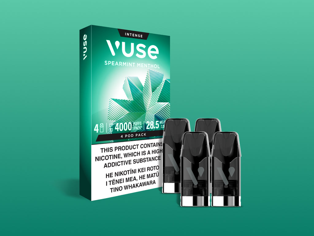 Intense Spearmint Menthol e Liquid 4 POD PACK
