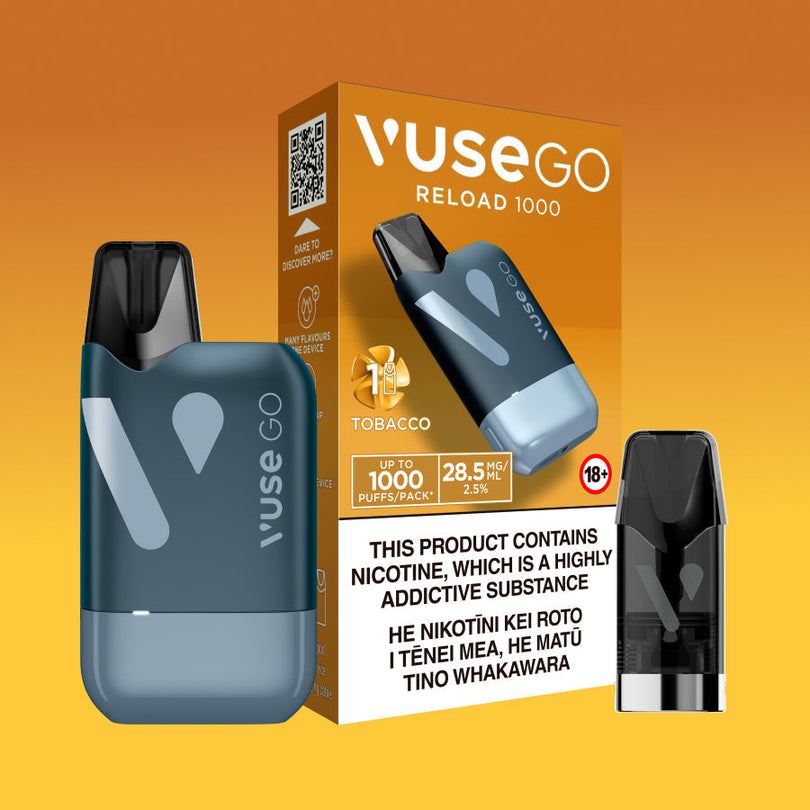 Vuse Go Reload Ready to Vape Kits | Tobacco Flavour