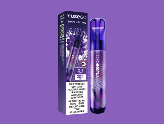 Vuse Go 1000 Disposable Vape Pen - Grape Menthol