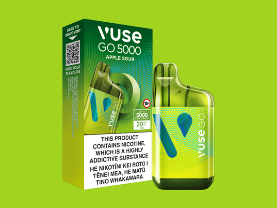 Vuse Go 5000 Disposable Vape Box - Apple Sour