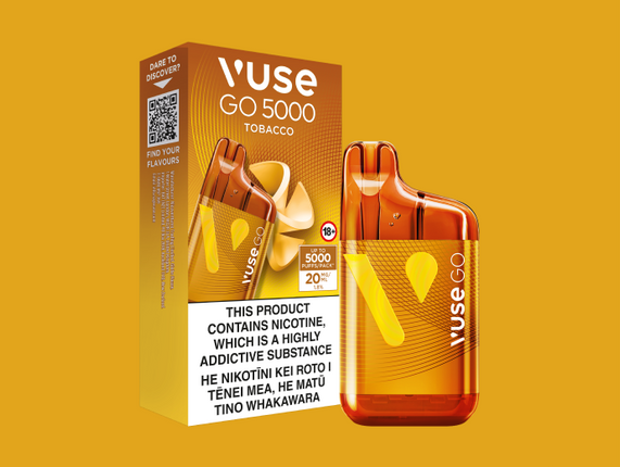 Vuse Go 5000 Disposable Vape Box - Tobacco
