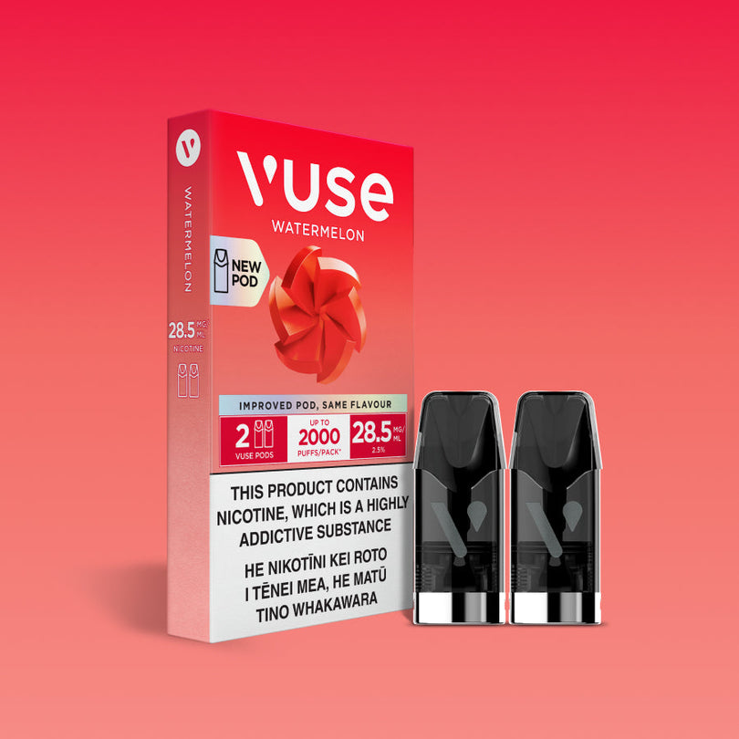 Watermelon E Liquid | Vuse Go Reload Vape Pod | Vuse NZ