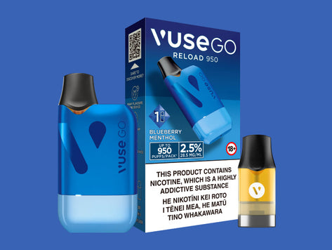 Vuse Go Reload - Ready-To-Vape Kit Blueberry Menthol (1 pod)
