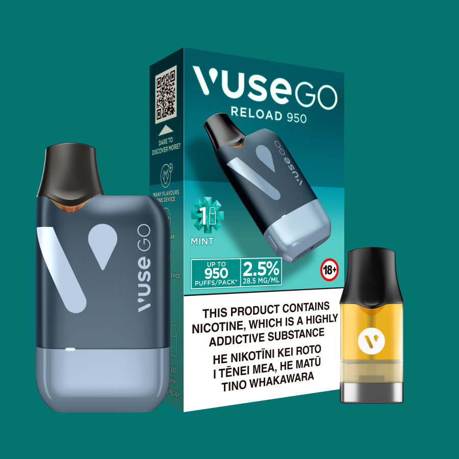 Vuse Go Reload - Ready-To-Vape Kit Mint (1 pod)