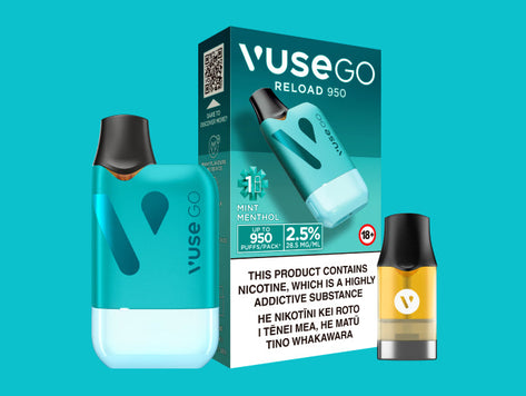 Vuse Go Reload - Ready-To-Vape Kit Mint Menthol (1 pod)